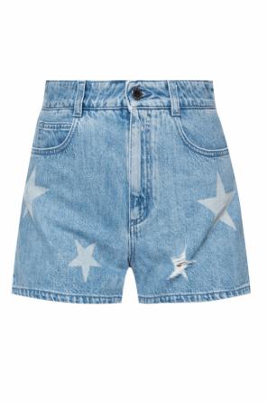 Patterned denim shorts, zdjęcie 1 Patterned denim shorts od Stella McCartney